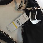 Laundry by Design  Wrap Strappy Bikini Top Leopard Print M Photo 6