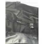 VERO MODA  Women's Medium Pants Eva Paperbag Faux Leather Ankle‎ Black Photo 3