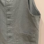 Stylish slate blue Sleeveless shorts Romper medium like new Photo 1