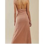 Free People Free-est Nya Maxi Halter Dress Women’s Size M Ballet Pink Taupe NWOT Photo 2