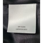 Kasper Womens Suit Set Jacket Skirt Geometric Print Black Blue Size 12 Photo 12