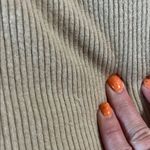 Zyia Beige Ribbed Women's Sweater Photo 2