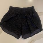 Lululemon Tracker Short V 3” Black Cheetah Shorts Photo 5