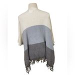 LC Lauren Conrad Colorblock sweater poncho Photo 2