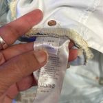 We The Free People Size 31 Mid rise Maggie Distressed Crop Jeans Raw Frayed Hem Photo 11