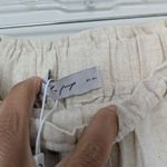 Nordstrom Petal & Pup Eleanor High Waisted Pants - Beige Sz L Photo 5