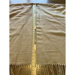 SOIA & KYO Fringe Blanket Wrap Shawl Poncho Cream Pink One Size Classic Modern Photo 4