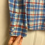 Vineyard Vines  Blue and Red Plaid Button-Up Shirt size small Photo 5