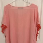 Tuckernuck Pomander Place Katie Tassel Caftan Swim Cover Up Pink Size S/M Photo 5