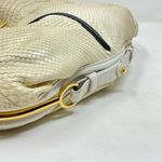 Jimmy Choo  Authentic Python Snakeskin Hobo Bag Buttercream Ivory Shoulder bag Photo 7