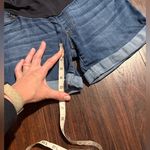 Liverpool 4/27 Women's Denim Maternity Shorts Blue Photo 6