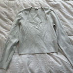 Abercrombie & Fitch Off white Long Sleeve Top size medium Photo 0