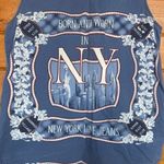 NY Line Jeans Vintage Denim Sleeveless Button Photo 4