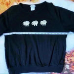 Bonworth Vintage Short Sleeve Embroidered Elephant Oversized Petite Small Photo 5