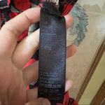 Topshop wrap mini floral dress red black brown green beige size 2 BD Photo 4