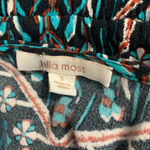 Ella Moss Flora Vista Romper Black Ikat Floral Photo 11
