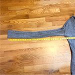 Free People  Women’s Medium Wool Alpaca Long Sleeve Asymmetrical Cardigan Preppy Photo 4