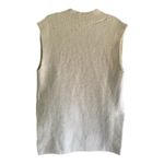 Et Clet  Oatmeal Chunky V Neck High Low Hem Knit Vest Size M Photo 1
