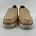 Vionic  Women 6.5 WIDE Kensley Slip‎ On Loafer Natural Raffia Bohemian Arch NWB Photo 2