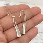 925 Mother of Pearl Inlay Dainty Earrings Photo 4