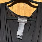 Bisou Bisou Vintage Y2K Womens Sz 4 Dress Black blue rhinestone spring‎ summer Photo 3