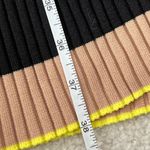 Wolford Thelma Strip Cardigan Ribbed Virgin Wool Fitted Zip Dress | Black | M Size M Photo 9