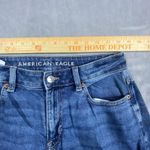 American Eagle Mom Jean 4 Stretch Crop Ankle Denim Mid Rise Trendy Y2K Summer Photo 5