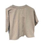 Harmony Balance Cropped shirt sleeve sweatshirt top size Large Pink Photo 1