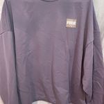  Oversized Crewneck Sweatshirt Lavender Purple Women's XXL Puma Comfort Photo 0