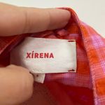 XiRENA Red Plaid Long Sleeve Dress boho Pink Photo 4
