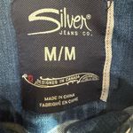 Silver Jeans  Co. Distressed Blue Denim Vest Medium Photo 3