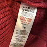 Pretty Little Thing Womens Mini Knitted Dress Dark Rose Ribbed Bandeou Red XS Photo 5