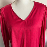 Banana Republic • Pink Black Watermelon Seed Blouse Photo 1