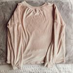 Rae Dunn Light Pink and light weight sweatshirt Photo 1
