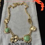 Alexis Bittar NWOT  Gold and Mint Necklace Photo 1