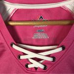 Majestic  Pink & White #12 Aaron Rodgers Green Bay Packers Jersey S Photo 3