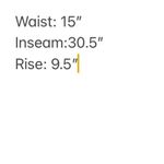 Anthropologie Pilcro Slim Straight Cuffed Jeans Womens Size 27 periwinkle blue Photo 7