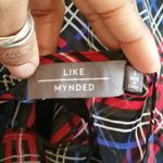 Like Mynded Plaid Short Sleeve Sheath Dress S Photo 4