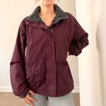 L.L.Bean Vintage  Purple Fleece Lines Ski Jacket Photo 1