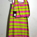 Victor Glemaud x Target Striped Midi Sweater Skirt and Tank top set S :Box OW2: Green Photo 1