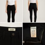 Kensie Women's Black Skinny Jeans Photo 2