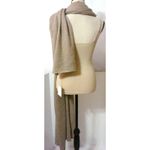 NWT New 100% Cashmere Scarf Wrap Long Womens Tan Ryllace Brown Taupe 100 X 28 Photo 3