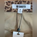 BB Dakota NEW  Skirt Here Kitty Leopard Print Faux Suede Mini Photo 3