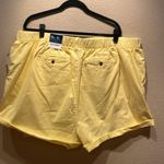 Old Navy New Women’s High-Waisted OGC Pull-On Chino Short Yellow Size 3X Photo 7
