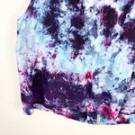 New Directions Plus Size 3X Vest August Storm Handmade Tie Dye Blue Purple 165 Photo 6