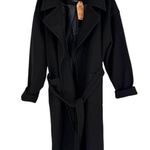 Disturbia Meltdown Oversized Coat with Brooch in Black size 16 NWT Missing Pin Photo 0