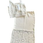 House of Harlow 1960 Crochet Knit Skirt 2 pc Set Photo 0