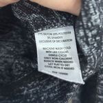 Ivory Ella  Black Cropped Long Sleeve Embroidered Sweater Size Small Photo 2