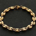 Men's Fashionable Simplicity Necklace Set, Including 1pc Necklace & 1pc Bracelet Photo 1