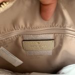 Kate Spade NWT  Leila North South Crossbody taupe color peddled leather F9 Photo 8
